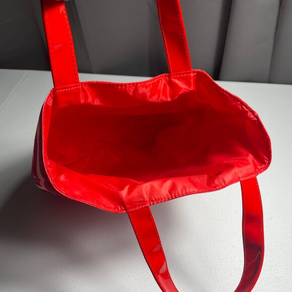 Beach Bag | Tote Bag | Red Pink & White | NWOT - Picture 3 of 3